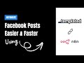 Automate Facebook Posts Easier &amp; Faster with n8n and Templated