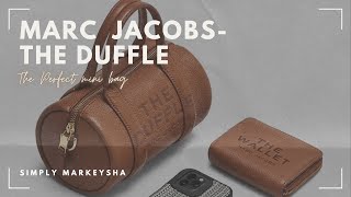 Marc Jacobs Unboxing | The Mini Duffle bag