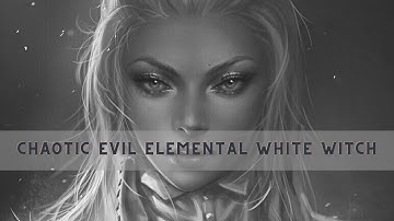Pathfinder: Wrath of the Righteous BETA - Chaotic Evil Elemental White Witch w/ Trickster Build