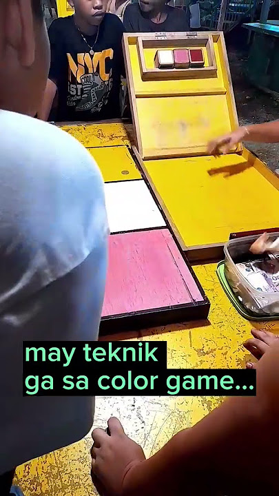 May teknik ga sa colorgame? hehe! tara na sa peryahan! #colorgame #perya #peryahan