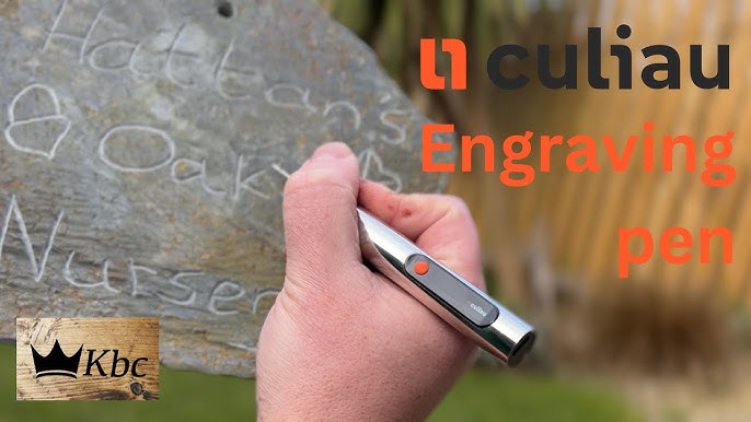 Culiau's Customizer Engraving Pen: Ultimate Cordless Portable for Artists &  DIYers - Engrave 50+ Surfaces - Beginner Friendly - Rechargeable - Free 30