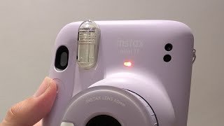 Fujifilm Instax Mini blinking light indicator 