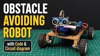 How to Make Obstacle Avoiding Robot at Home | Arduino Projects | @MachenicalAryan07