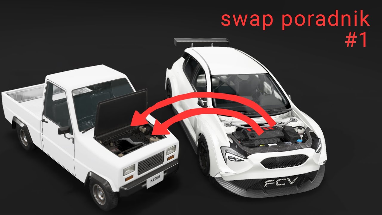 Poradnik swap silnika w BeamNG.drive part 1 YouTube
