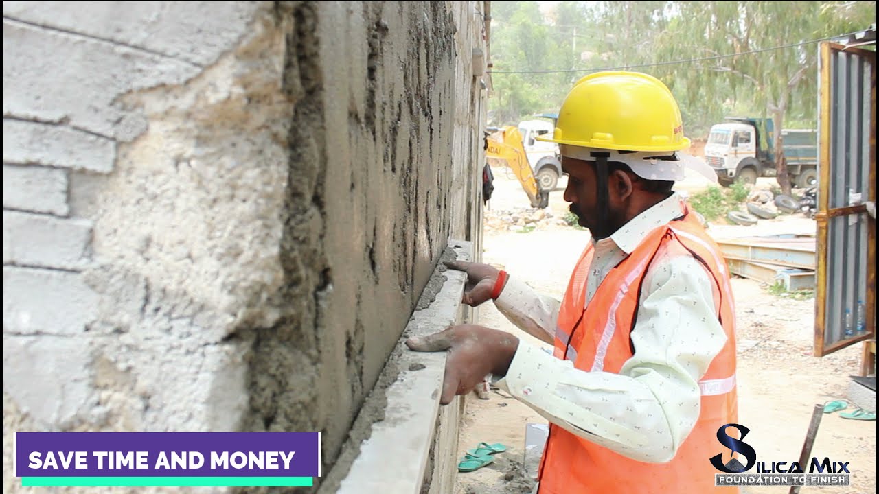 READY MIX PLASTER FROM SILICA MIX