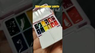 Mini Watercolor Palette