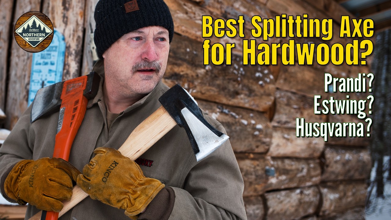 Prandi vs Husqvarna vs Estwing — Ultimate Splitting Axe Test (Oak, Ash & Hickory)