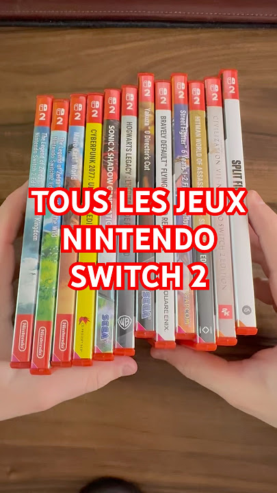 J’ai acheté TOUS LES JEUX Nintendo SWITCH 2 et ….