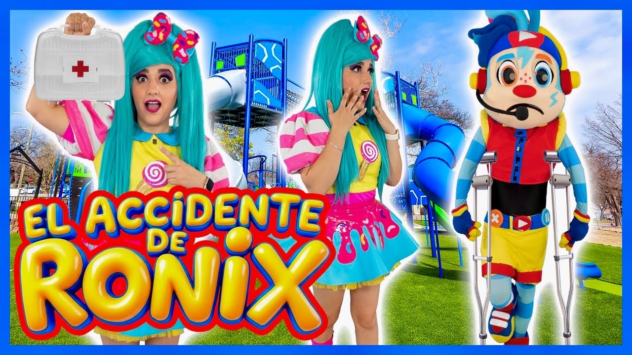 EL ACCIDENTE DE RONIX / SHOW PIEDRA PAPEL O TIJERA / ACCIDENTE EN EL PARQUE / SE QUIEBRA EL PIE