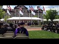State Sen. Dominic Pileggi, R-9, accepts an honorary degree from Widener University.