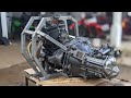 Homemade 88  thank  part 1  combines a car transmission to a motorbike engine