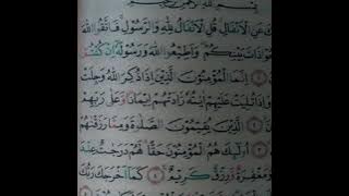 surat al anfal ayat 1 sampai 6.