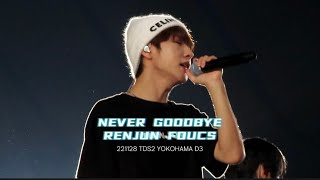 221128 THE DREAM SHOW2 YOKOHAMA D3 런쥔(RENJUN) Focus- 북극성 (Never Goodbye)