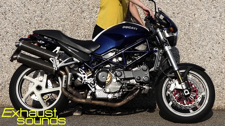 DUCATI MONSTER S4R - Old School Termignoni - Exhaust Sounds #010