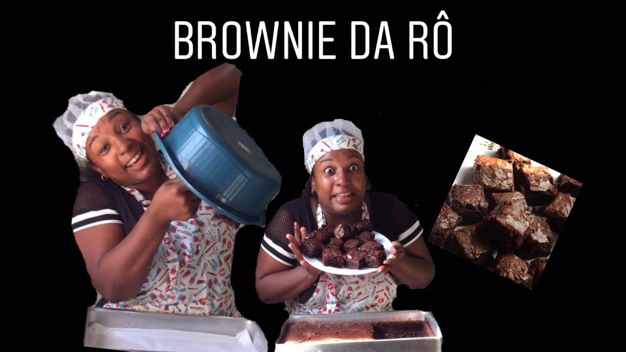 RECEITA - BROWNIE DA RÔ (FÁCIL) - ROBERTA TRAJANO