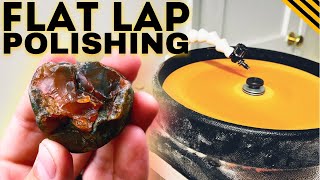 Exposing Bands While Polishing an Unstable Agate | Flat Lap Lapidary | Lake Superior Agate