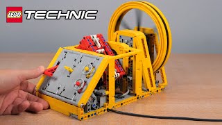 Building a LEGO Pneumatic Engine with Variable Valve Timing