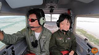 ONE DAY PILOT : HOME and Kru Oil fly cessna152 at HAPPY AVIATOR screenshot 1