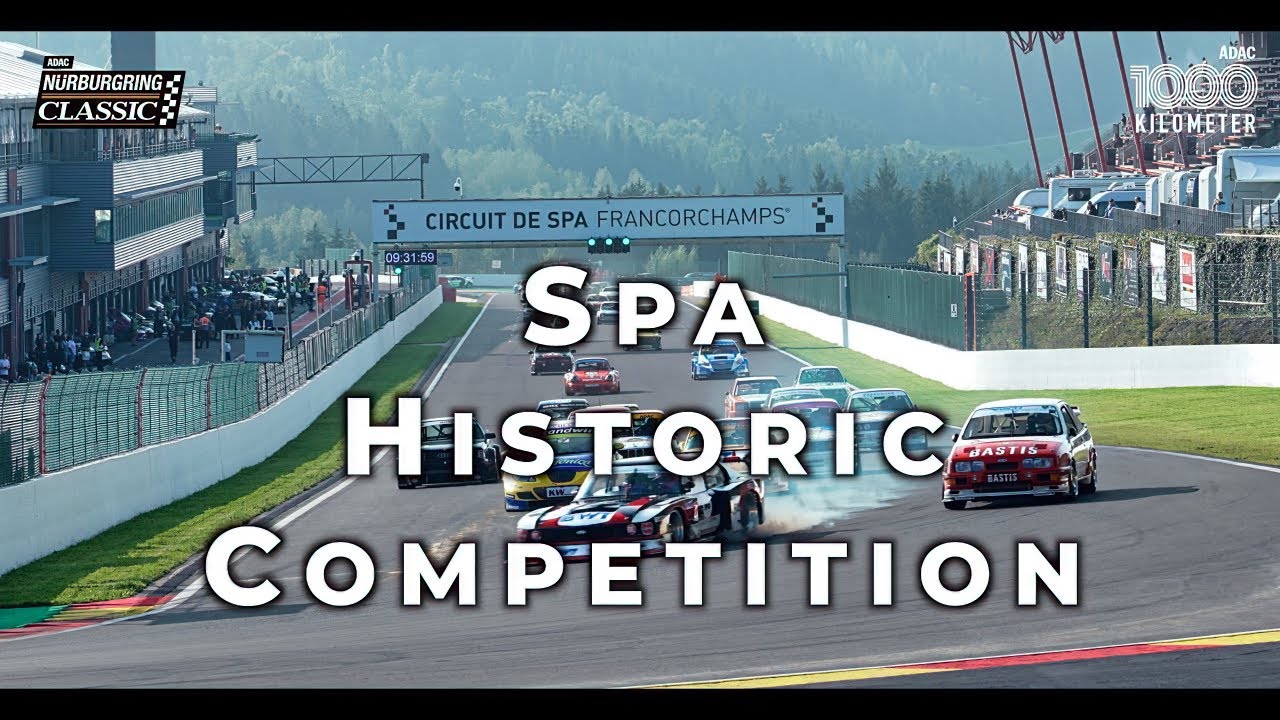 Spa Historic Competition - YouTube