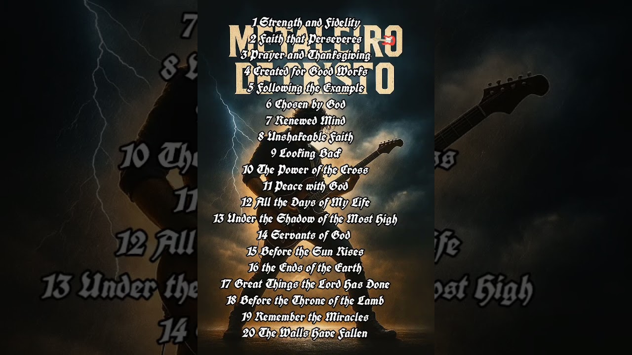 Top Playlist CHRISTIAN METALHEAD VOLUME 2🎸((Top playlist METALEIRO DE CRISTO VOLUME 2🎸))