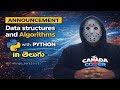 New Course Announcement | Data structures and Algorithms using Python course | DSA in Telugu