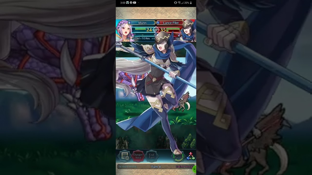Cath, Idunn, Larum, and Lilina vs Seliph Abyssal LHB