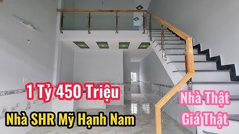 Bán nhà sổ hồng riêng Mỹ Hạnh Nam Đức Hòa Long An. Giáp Hóc Môn 10p