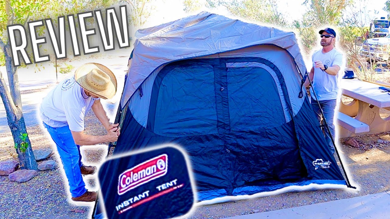 Honest Coleman Instant Tent 6 Unboxing & Review