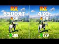 RX 6500 XT vs RX 470 - Test in 8 Games