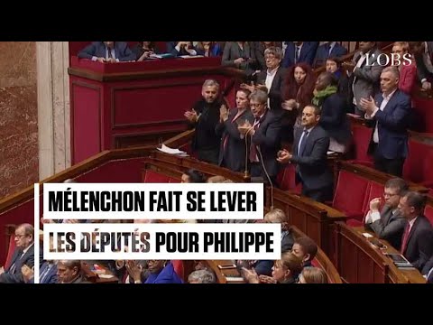 Quand Jean-Luc Mélenchon fait ovationner Edouard Philippe à l'Assemblée