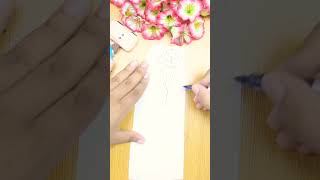 Easy and cute drawing for beginners ?? shots trending viral art drawing love cute satisfying