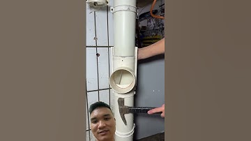 cách sửa ống nước cố định không cần vặn nước #plumbing