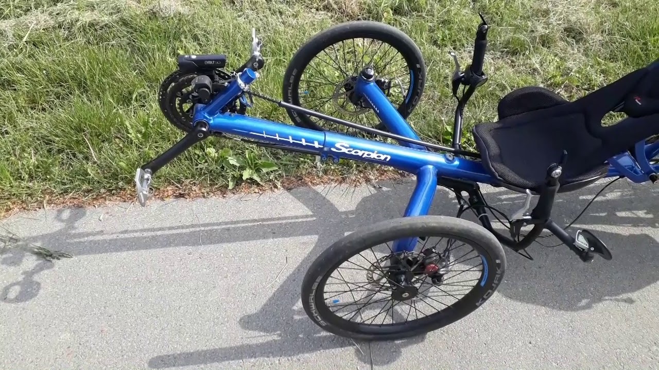 Ausstattung & sinnvolles Zubehör Liegerad - Trike HP Velotechnik Scorpion 26