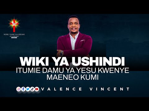 LIVE ITUMIE DAMU YA YESU KWENYE MAENEO HAYA KUMI DAY 3 MWL VALENCE VINCENT 25 JUNE 2025