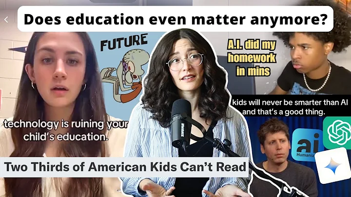 Gen alpha can’t read, but its okay because we have AI now 🙃