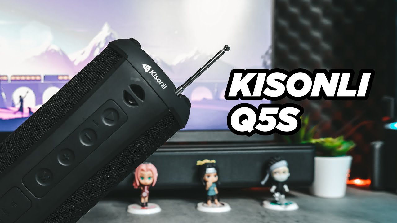 SPEAKER INI BISA RADIO FM ? | Review Speaker Portable Bluetooth Kisonli ...