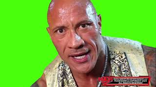 the rock it didn't have to be this way green screen