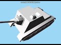 DirectX 9 Tank.obj Model print