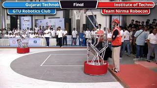 Nirma Vs Gtu Final Abu Robocon 2025 India