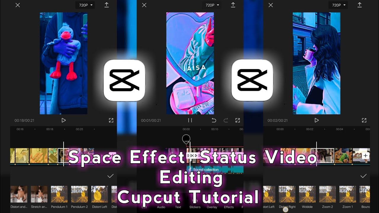 Space Effect Trending Status Video Editing | Cupcut Tutorial | Effect Status Edit Tutorial |