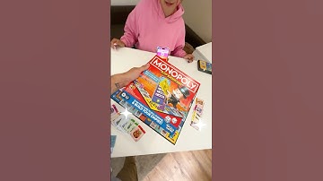 #AD I just Bought THE MOON with Monopoly App Banking 🤩 Scan your card, play mini-games and WIN!