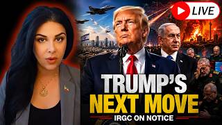 🚨 LIVE: Trump Prepares NEXT Move Against IRGC— Israel on High Alert as Middle East Crisis Escalates