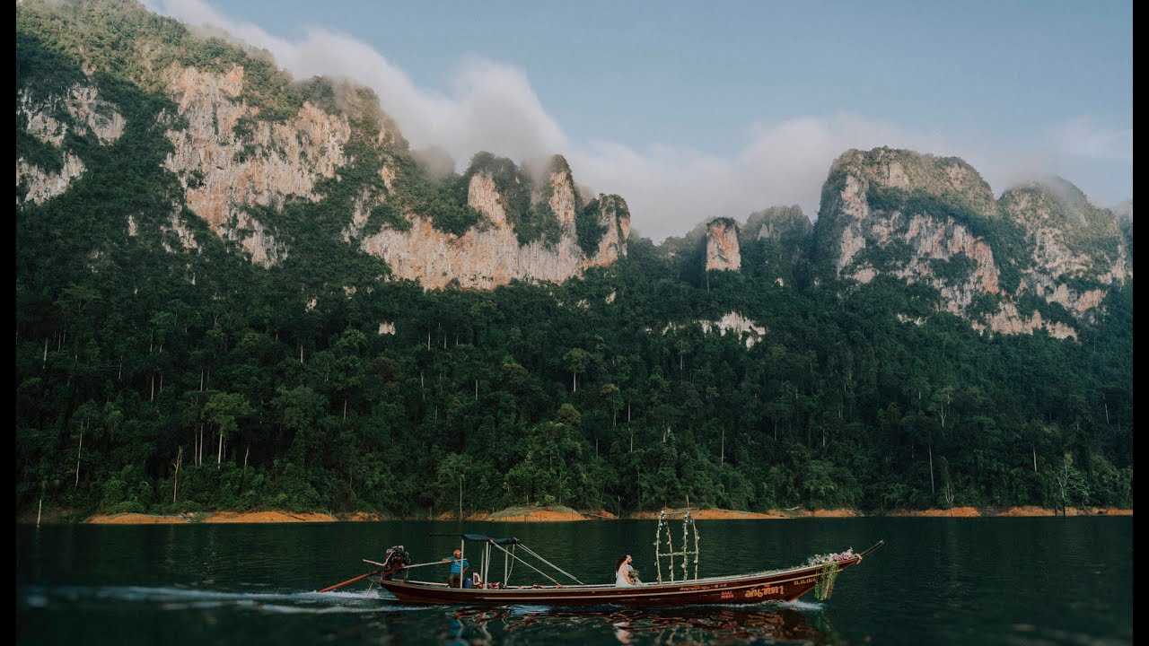 Elopement on Cheow Lan Lake, Khao Sok National Park