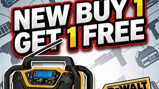 ✨️NEW🔥 Dewalt Buy 1 Get 1 FREE