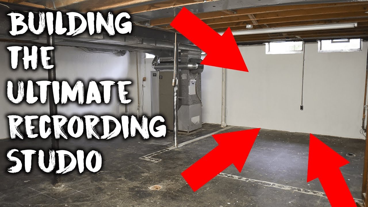 Building the Ultimate Basement Recording Studio Part 1 YouTube