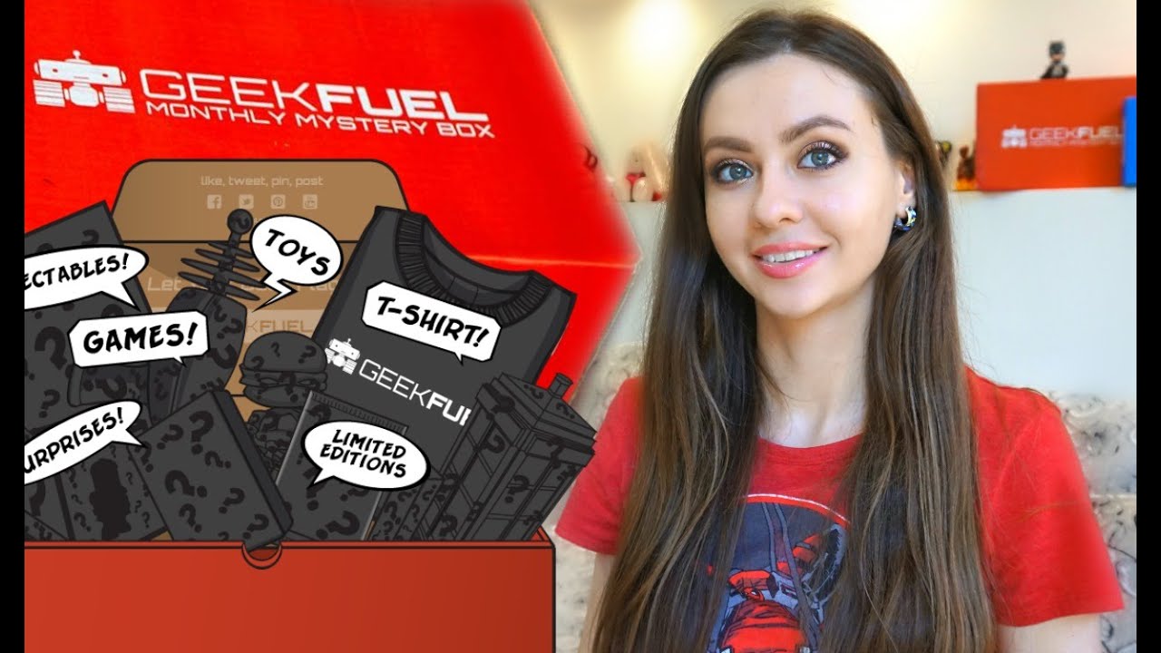 Гиковская GEEK FUEL BOX | Бэтмен и Супермен, комикс Стена Ли, Зельда | 