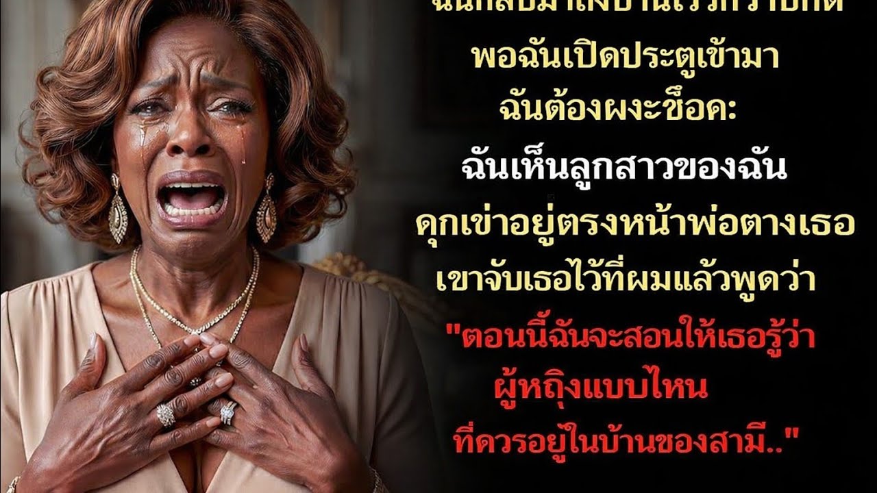 เขาปิดทีวีแล้วบอกให้ฉัน “ออกไป” ฉันเงียบ… จนกระทั่งชายคนนั้นปรากฏตัวในวันถัดมา