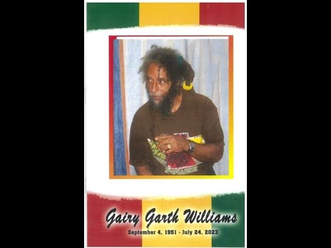 The Thanksgiving Service for Gairy Williams (Ras Perty)