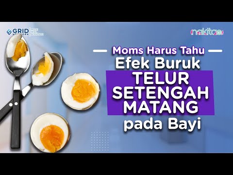 Balita Makan Telur Setengah Matang