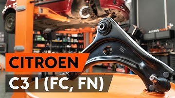 Wie CITROEN C3 1 (FC, FN) Querlenker vorderen / Achslenker vorderen wechseln [AUTODOC TUTORIAL]
